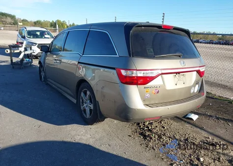 2012 Honda Odyssey Touring/Touring Elite from USA, damaged, VIN 5FNRL5H91CB145309